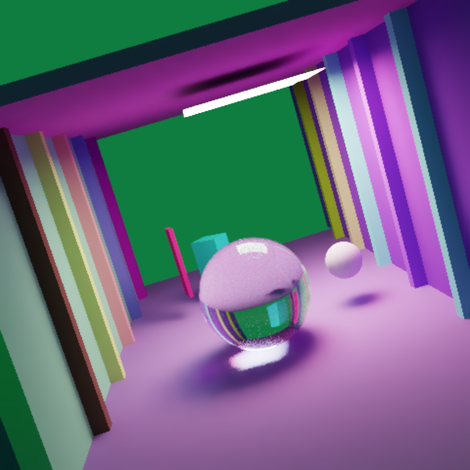 Corridor — A-trous · bilinear 2×
