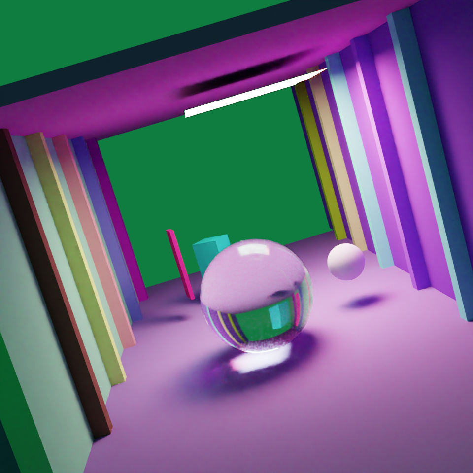 Corridor — AI reconstruction · epoch 59