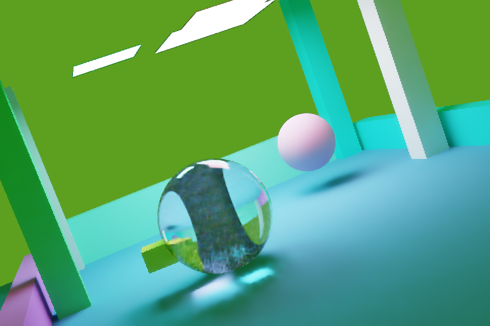 Courtyard — AI → a-trous